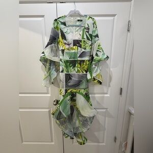 CQ by CQ Tropical Green Maxi Dress